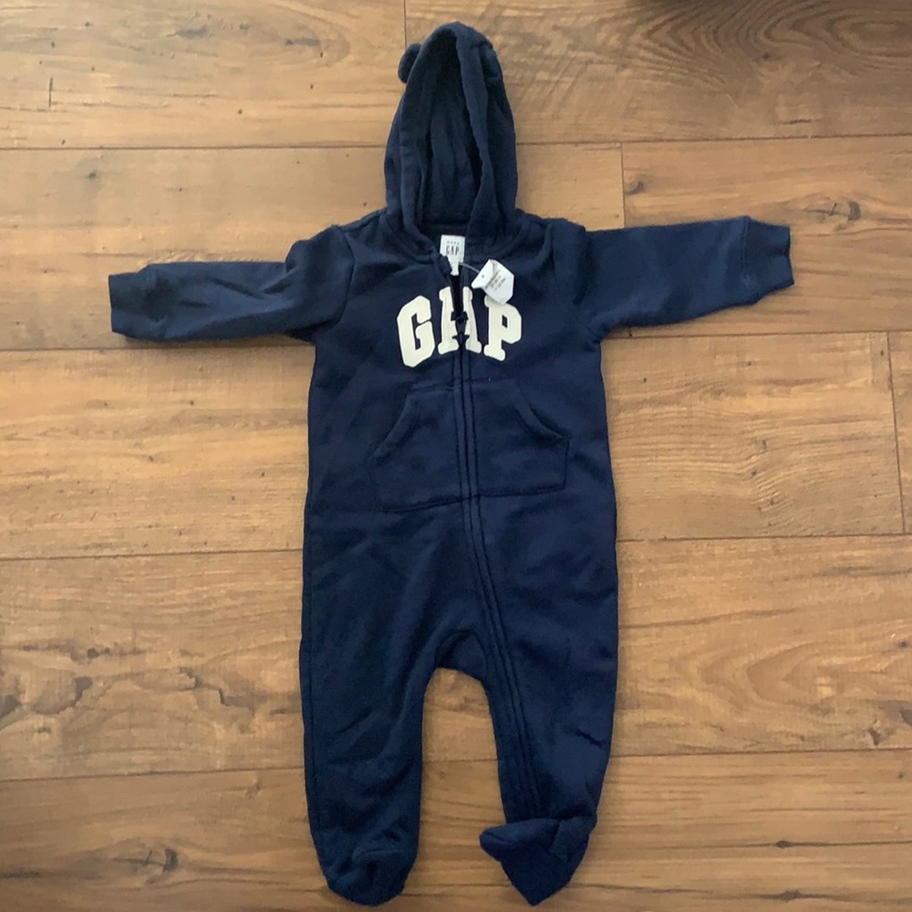 Baby Boy Gap Footed One-piece